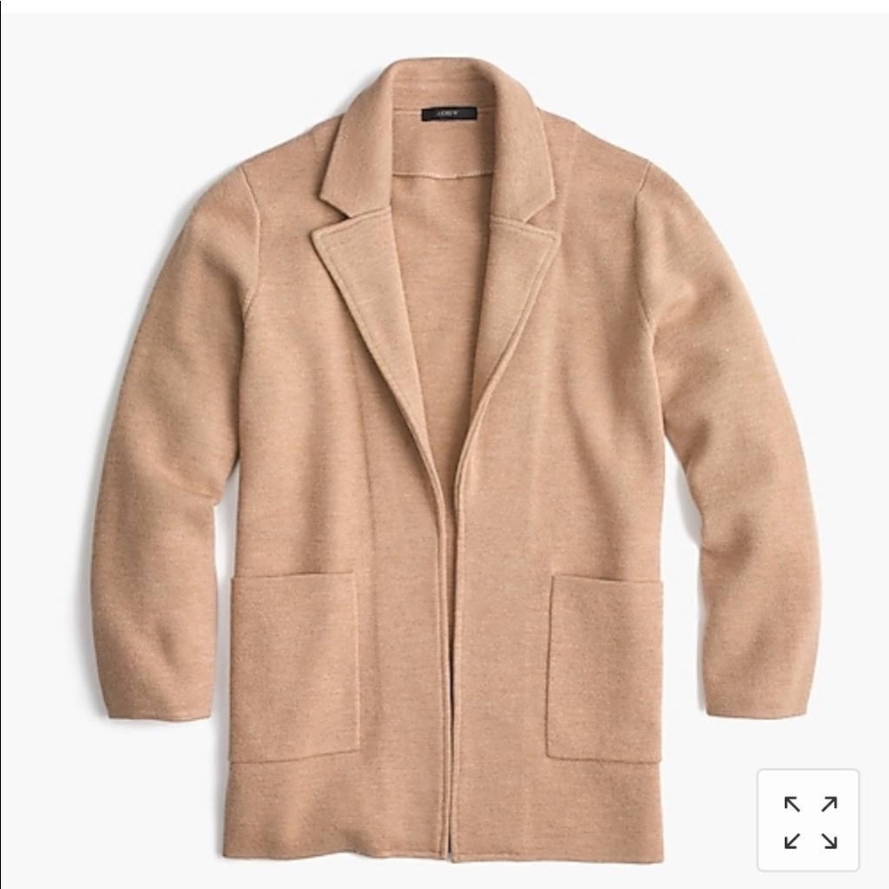 Sophie open-front sweater-blazer